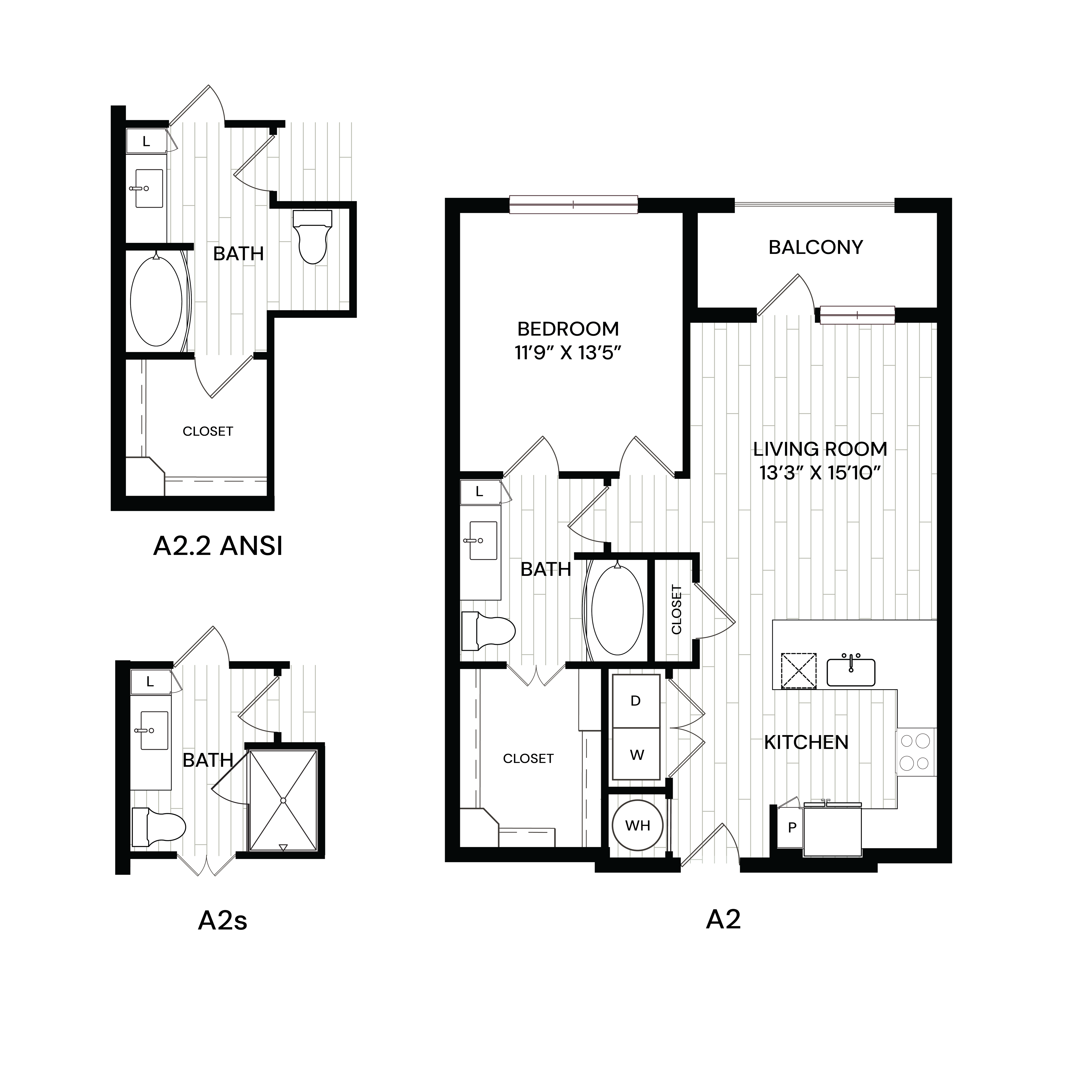 A2.2 ANSI floor plan